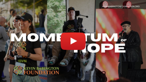 Momentum of Hope | The Kevin Babington Foundation
