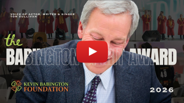 Tom Sullivan | Kevin Babington Foundation Spirit Award 2026